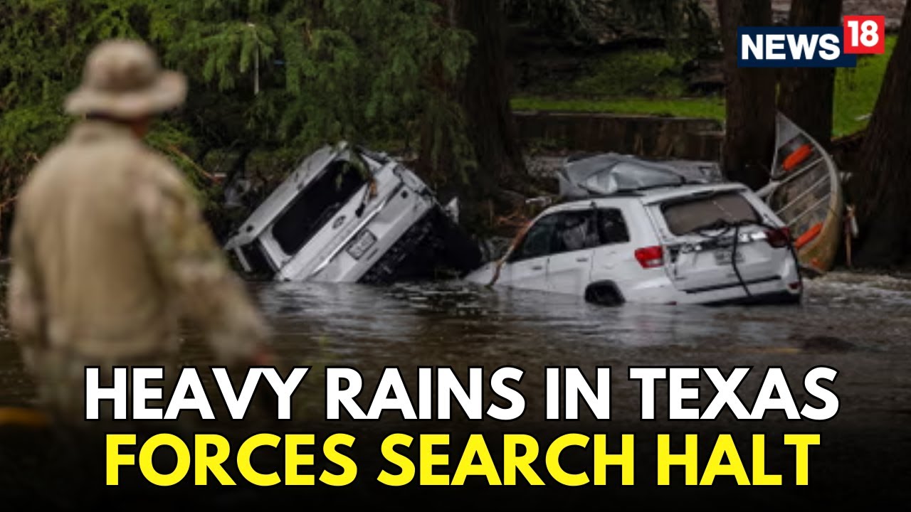 Texas Flood LIVE | Heavy Rain Pounds Central Texas, Forcing A Halt To ...