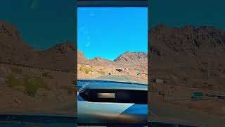 From lake to canyon in few turns. #nevada #lakemead #hooverdam #canyon #nevadacounty #travel #usa