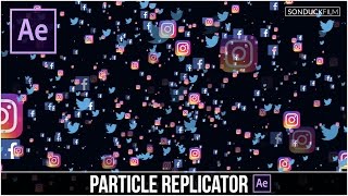 After Effects Tutorial: Particle Replicator - Duplicate Images Fast