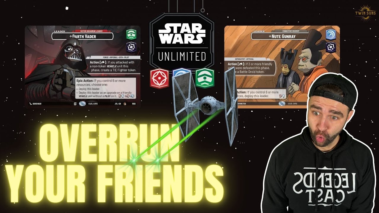 Swarm your opponents with this! Twin Suns Deck | Star Wars Unlimited | Twin Suns