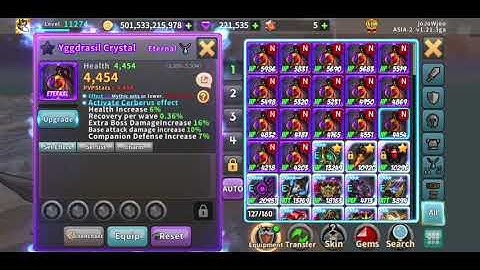 Raid The Dungeon: Discenchant +2 ygg