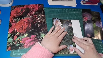 #roxysweeklychallenge Weeks 16 & 19 Trifold Ephemera Pockets and variations