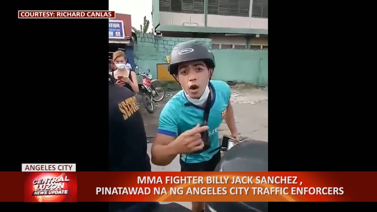 MMA Fighter Billy Jack Sachez, pinatawad na ng Angeles City traffic enforcers | CLTV36 News