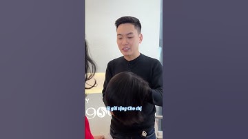 TÓC NI LÔNG VÀ TÓC THẬT KHÁC NHAU NHƯ THẾ NÀO - 1900 HAIR SALON #shorts