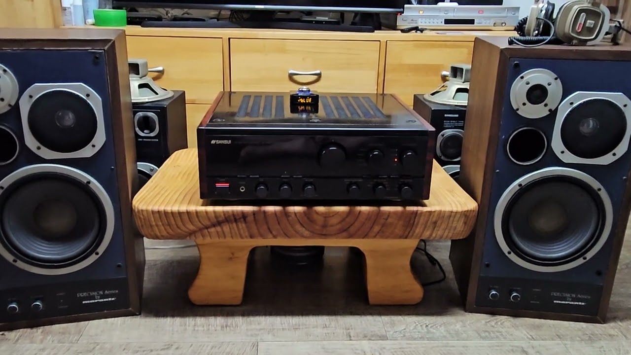 SANSUI AU-α607 MOS PREMIUM - YouTube