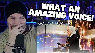 Metal Vocalist First Time Reaction - Putri Ariani receives the GOLDEN BUZZER from Simon Cowell