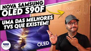 Unboxing e Testes da NOVA TV OLED S90F da SAMSUNG!