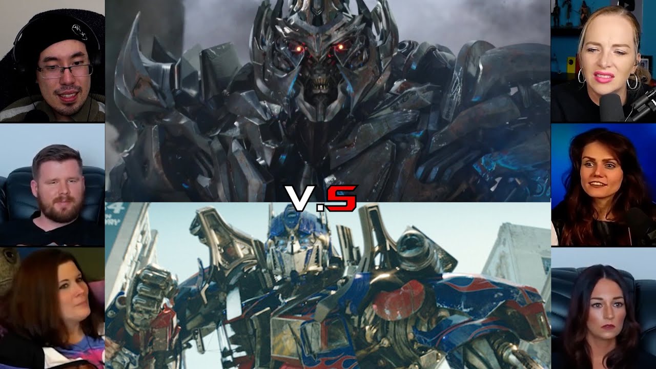 Optimus prime vs Megatron| Transformers : 2007 | Reaction Mashup  | #transformers