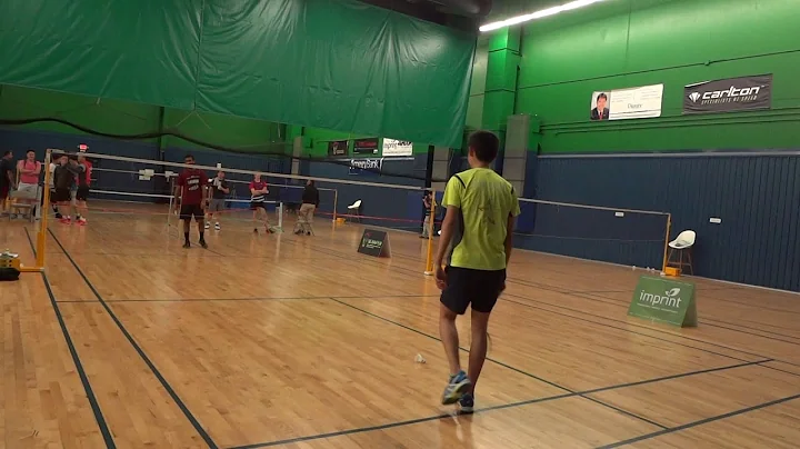 1st game Anoop Reddy Vs Charles Loh