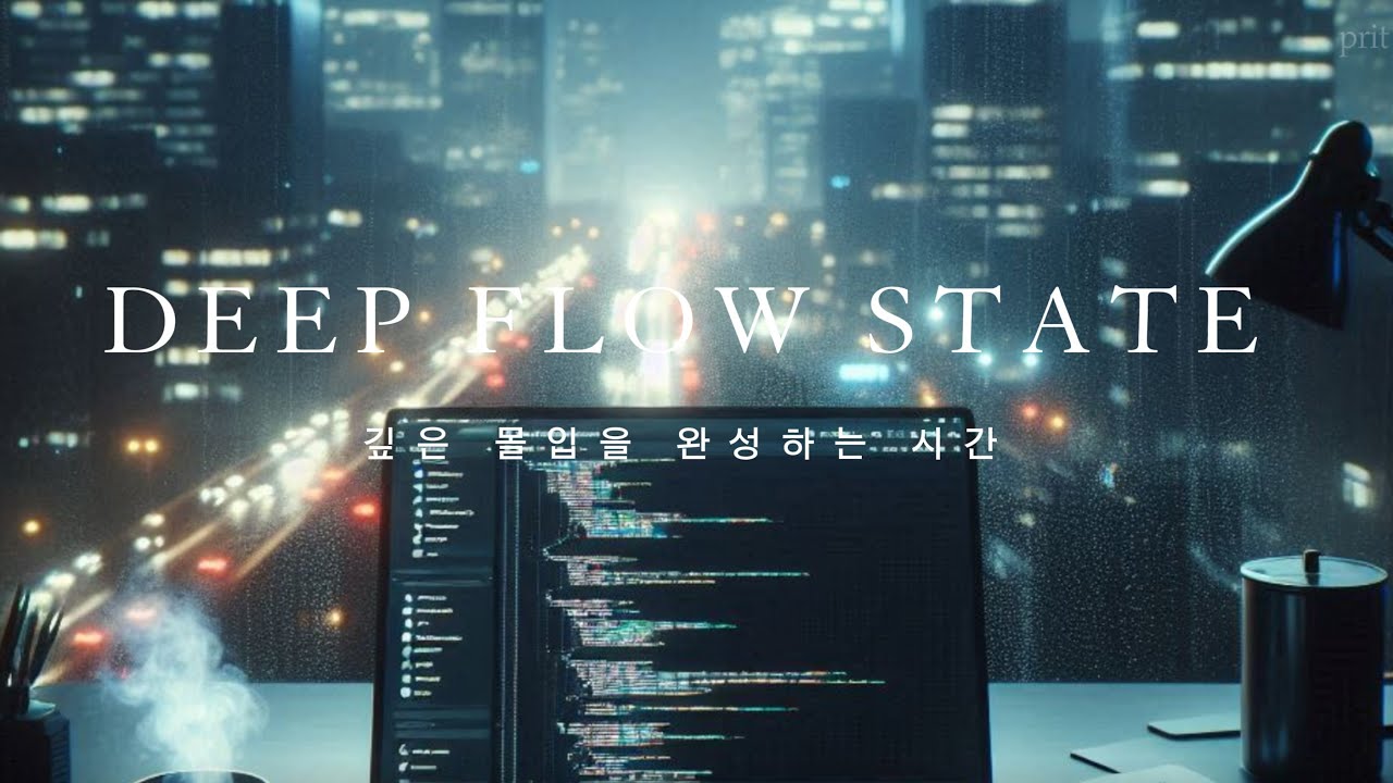 💻 DEEP FLOW STATE : 코딩과 집중을 위한 1시간 로파이 | Lofi Beats for Coding & Deep Focus