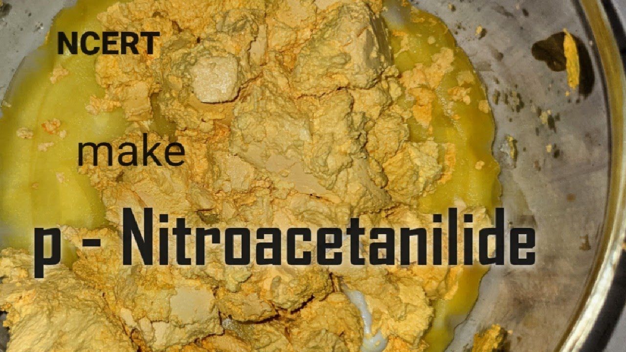 p nitroacetanilide from acetanilide