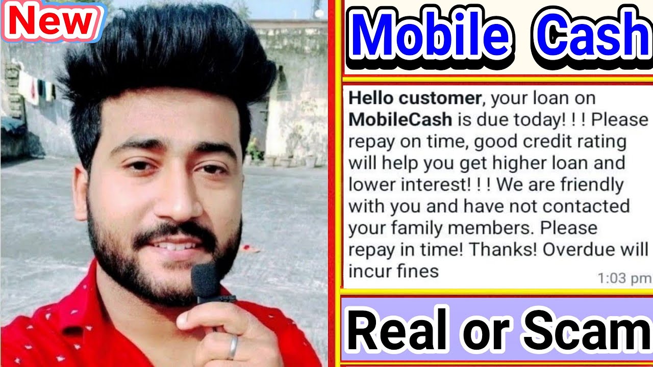 Mobile Cash Loan Repayment Whatsapp Message Real or Fake || Mobile Cash Loan Repayment Message scam