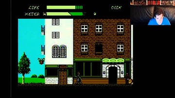 Dr. Jekyll and Mr. Hyde (NES) Beginning to last stage with Mike