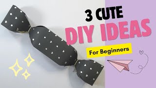 Details 3 Easy DIY Paper Crafts for Beginners | Cute Handmade Gift Ideas Update