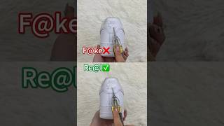 Real Vs Fake Classic White 07 Nike Air Force 1 #shorts #sneakerhead #viral
