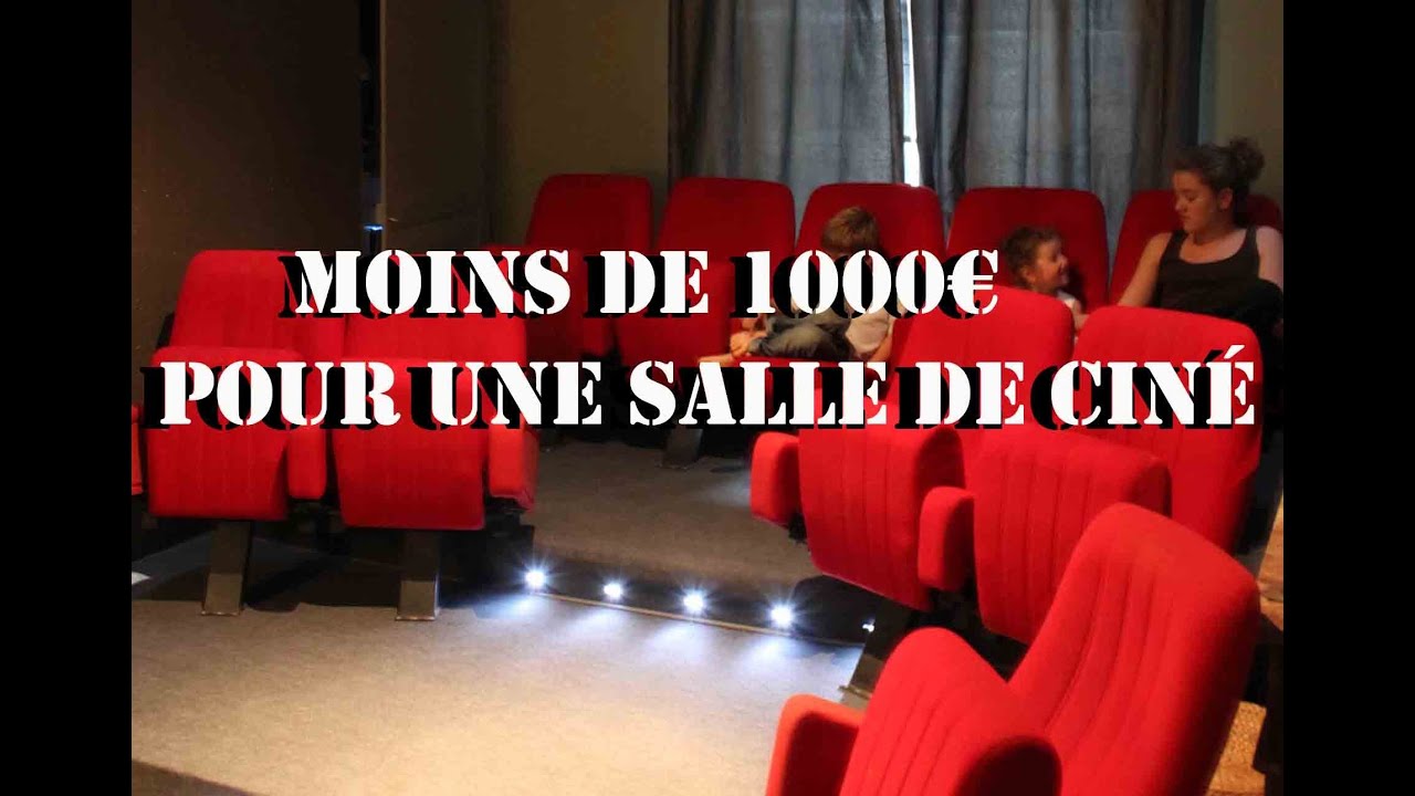 Créer une salle de cinéma à petit budget en 2 week-ends - YouTube