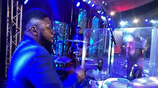 Video thumbnail of "Experience this Bassist and Drummer | Who is on The LORD's side - Dunsin Oyekan ft MercyChinwo"