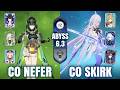 C0 Nefer Columbina &amp; C0R1 Skirk | NEW Spiral Abyss 6.4 Floor 12 | Genshin Impact