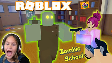 ROBLOX PROJECT LAZARUS! ZOMBIES are AFTER the KIDS in OUR CREEPY ABANDONED High SCHOOL!