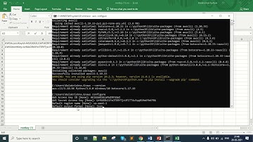 how to setup boto3 and AWS credentials on windows 10 | aws command line configuration | aws cli