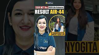 AIR 44 Sanyogita’s Revision Strategy | CSIR NET Dec 2025 Life Sciences | VedPrep Biology Academy