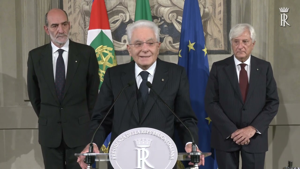 Dichiarazione del Presidente Mattarella al termine delle consultazioni
