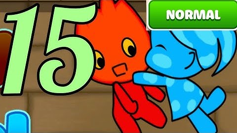 Redboy and Bluegirl Level 15 In Light Temp Maze Android Walkthrough