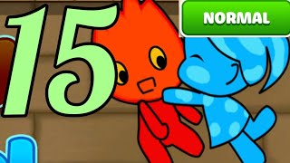 Redboy and Bluegirl Level 15 In Light Temp Maze Android Walkthrough