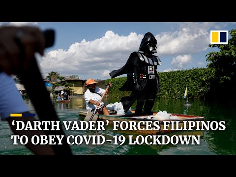 ‘Darth Vader’ and ‘Stormtroopers’ a force for good amid coronavirus lockdown in Philippine village