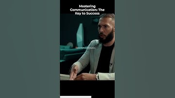 Mastering communication the key to success- Andrew Tate