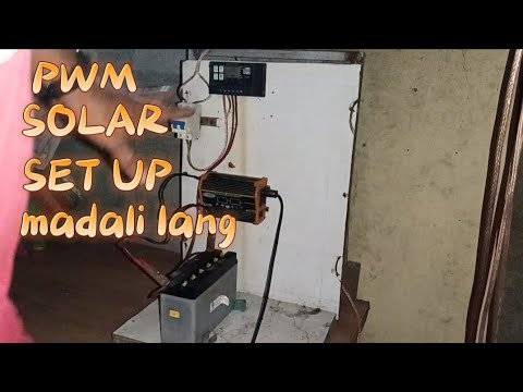 PAANO MAG INSTALL NG SOLAR SYSTEM "PWM" - YouTube