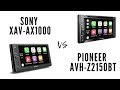 Sony XAV-AX1000 Review / Pioneer AVH-Z2150BT Review