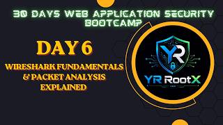 📡 Day 6 | Wireshark Fundamentals & Packet Analysis Explained 🔥| Web Application Security Bootcamp💻🛡️