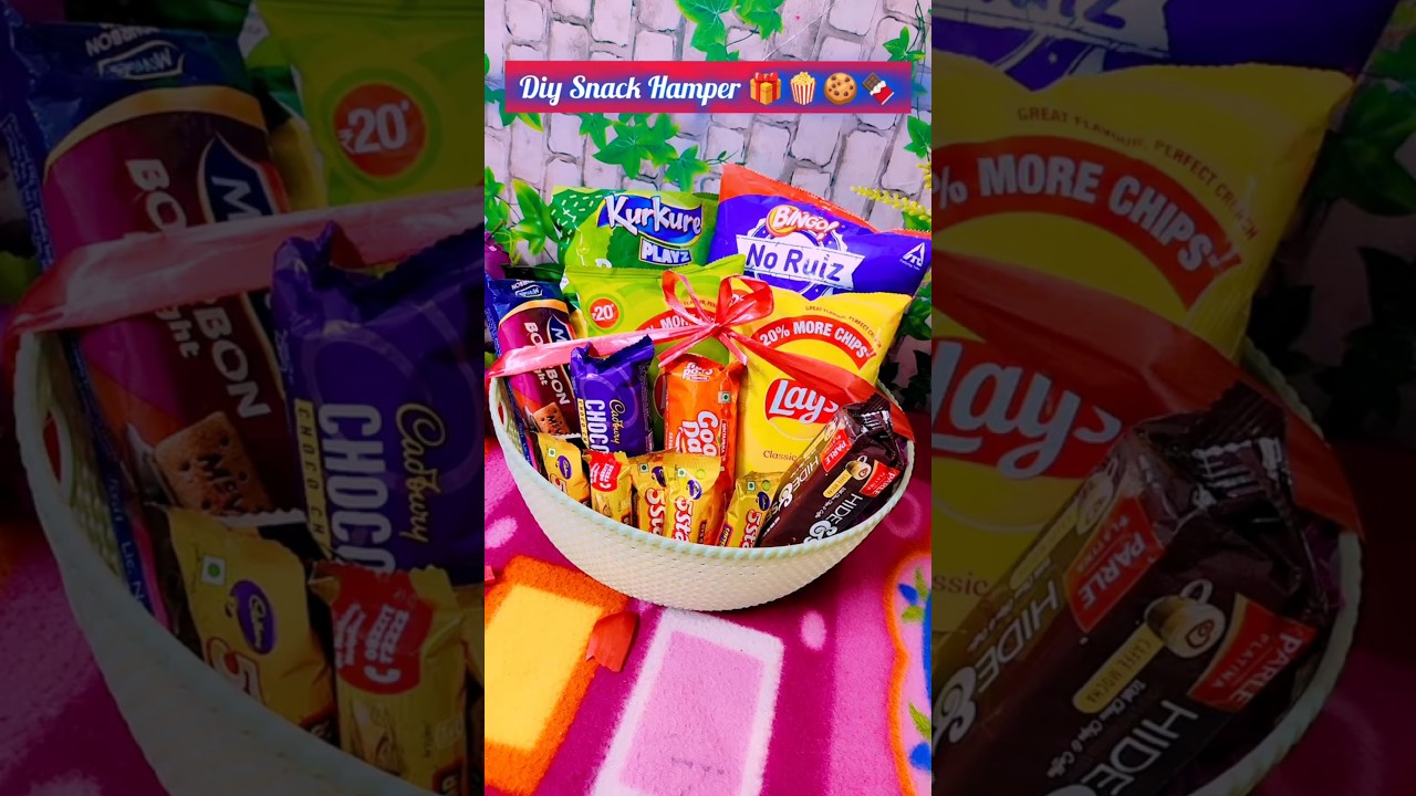 "Best Snack Gift Hamper for Any Occasion  | DIY Snack Gift Hamper Ideas Under ₹500 | Unique Gift