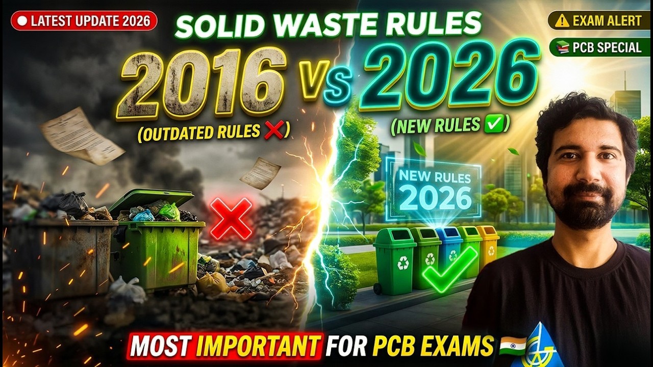 UPDATE 2026 || SOLID WASTE RULES 2016 (OUTDATED RULESX) vs 2026 (NEW ...
