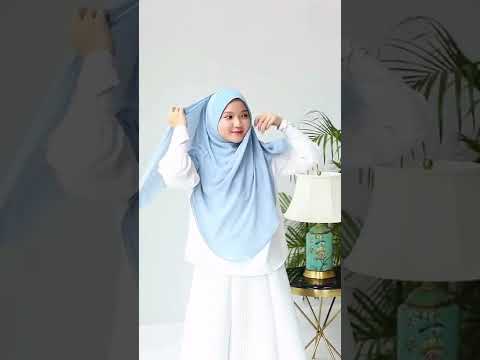 Tutorial Tudung Labuh JimmyScarves Laura - Semi Instant Shawl With Inner Attached