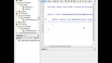 TUGAS ALGORITMA LOOPING BERSARANG