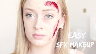 Easy SFX makeup for halloween! ♡