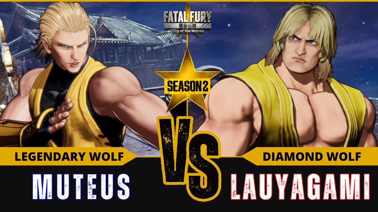 FF:CotW 🐺 MUTEUS (Andy Bogard) vs LAUYAGAMI (Ken Masters)⭐Replay Match - FATAL FURY: CotW - 2/26