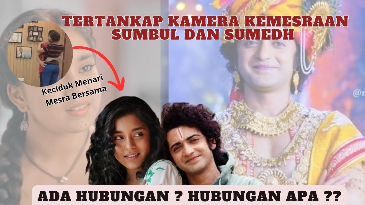 TERTANGKAP KAMERA! SUMBUL MENARI BERSAMA SUMEDH MUDGALKAR! PEMAIN KRISHNA DALAM SERIAL RADHA KRISHNA