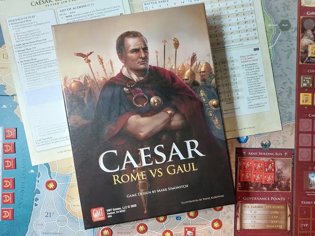 Caesar: Rome vs. Gaul Game Review — Meeple Mountain