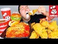 My First Time Trying Jollibee Sides • MUKBANG