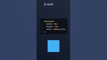 Container Widget in Flutter - Widget Series - 1 #ui #ios #flutter #appdevelopment #android #design