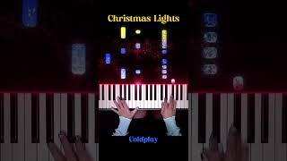 Coldplay - Christmas Lights Piano Cover #ChristmasLights #Coldplay #PianellaPianoShorts