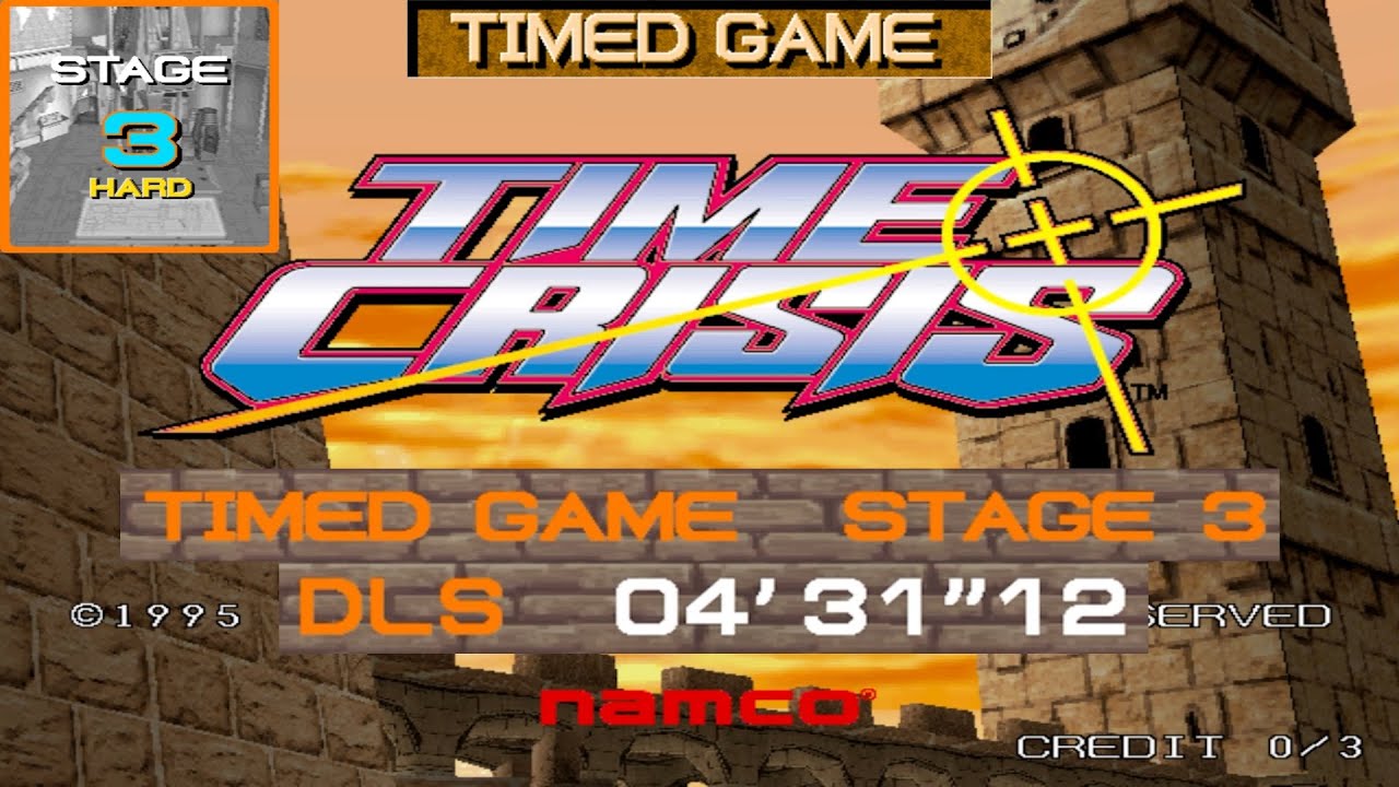 Time Crisis (Arcade) - Timed Game - Stage 3