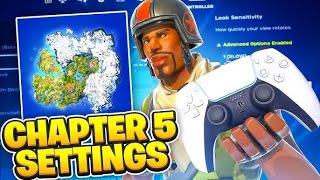 New Fortnite Chapter 5 Best Controller Settings (PlayStation/Xbox/Pc)