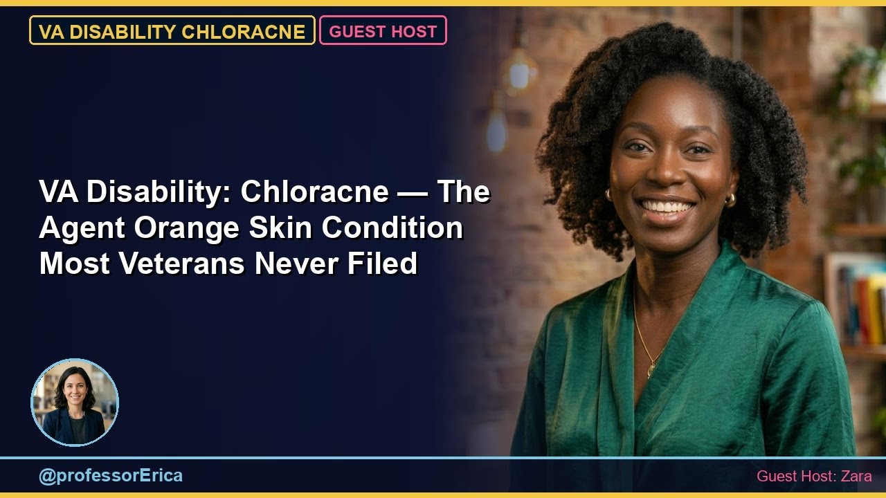 VA Disability: Chloracne — Agent Orange Skin Condition