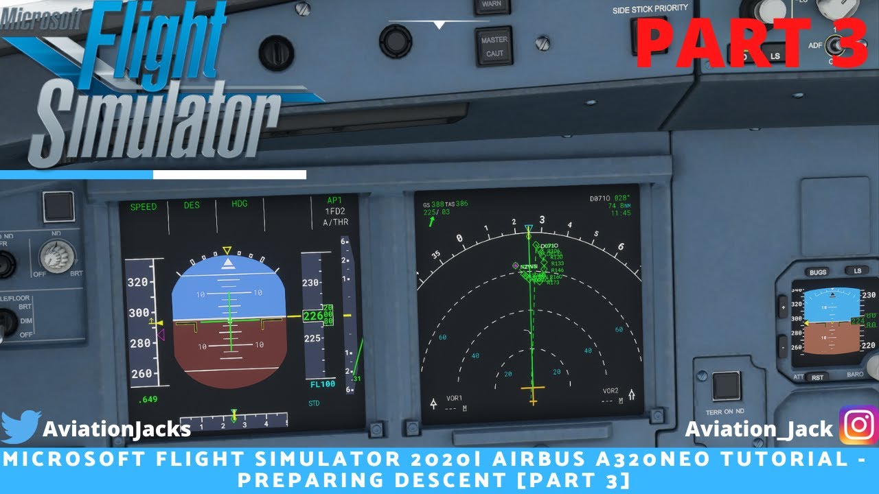 MSFS 2020 Airbus A320neo Tutorial Preparing Descent Part 3 YouTube MSFS 2020 Airbus A320neo Tutorial Preparing Descent Part 3 YouTube