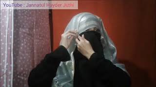 💥Full coverage hijab With Niqab Tutorial || 2min hijab tutorial✅ @jannatulhayderjuthi226
