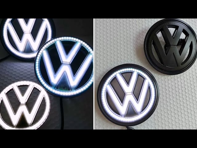 Led VW Volkswagen Emblem  light up led Volkswagen emblem 2021 